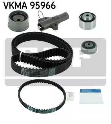 Ременный комплект SKF VKMA 95966 (VKM 75064, VKM 75613, VKM 75677, VKM 85000, VKMT 95666-1, VKMT 95666-2)